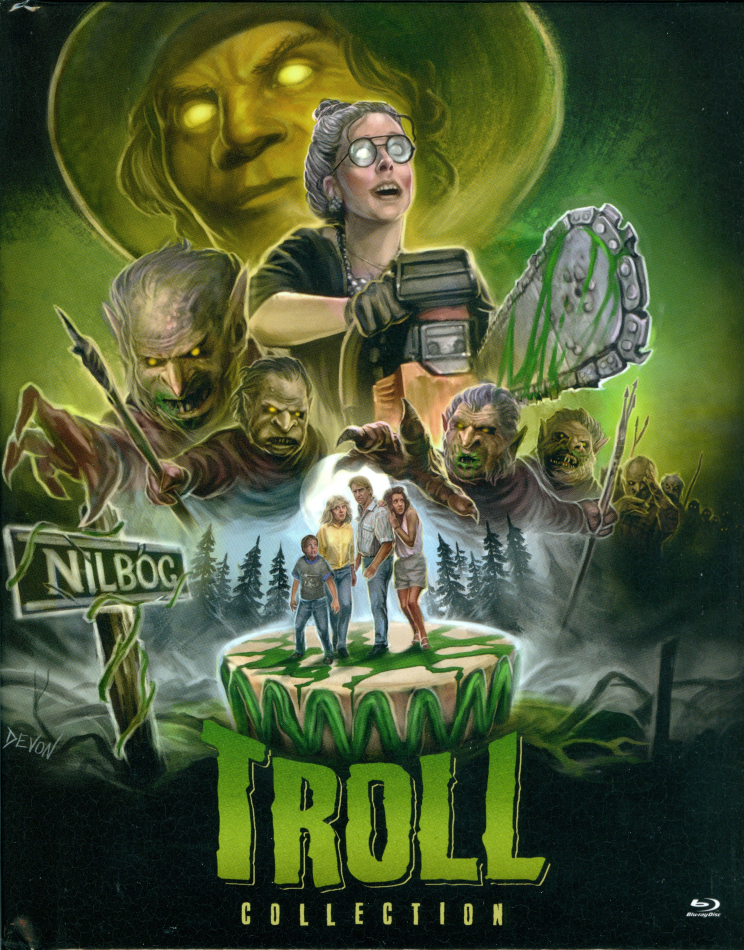 Troll Collection Mediabook, 2 Blu-rays + DVD