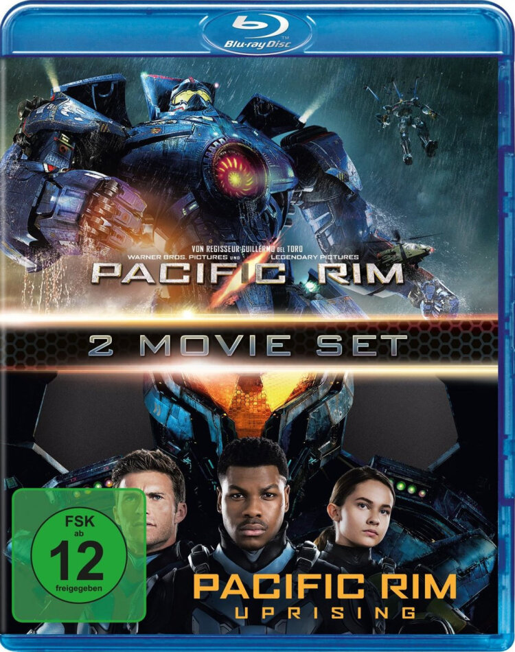 Pacific Rim / Pacific Rim 2 - Uprising 2 Blu-rays