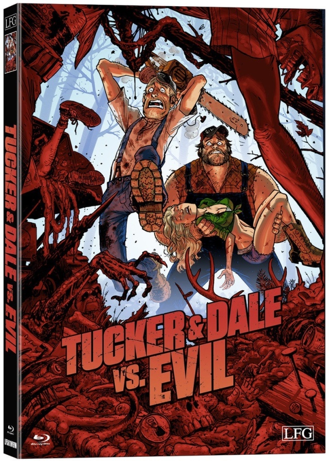 Tucker & Dale vs. Evil (2010) Wattiert, Cover W, Limited Edition, Mediabook