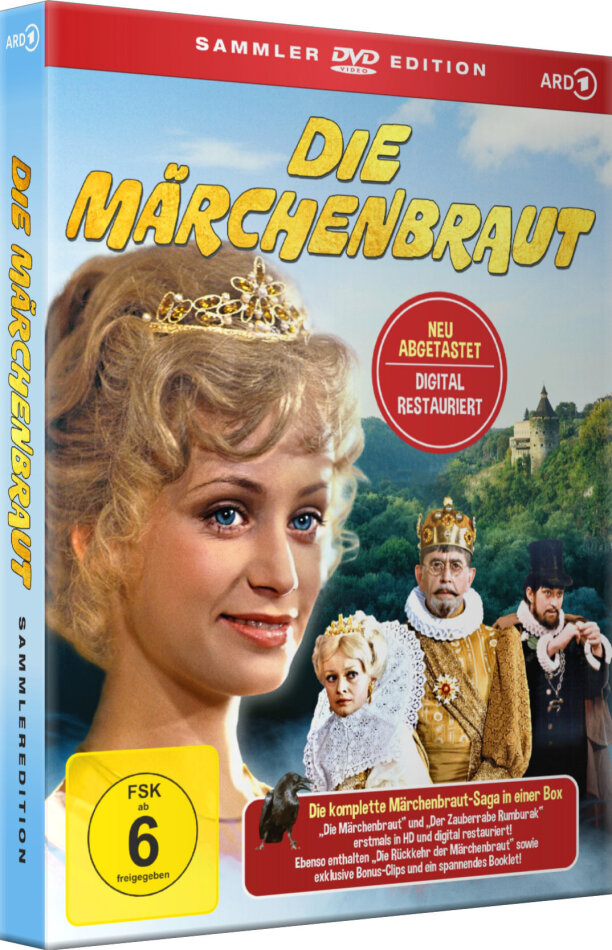 Die Märchenbraut - Die komplette Saga Sammleredition, 7 DVDs