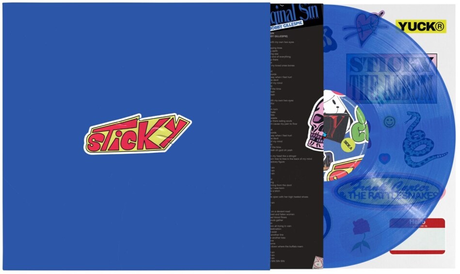 Frank Carter & The Rattlesnakes - Sticky Limited Edition, Blue/Red Splattered LP, LP