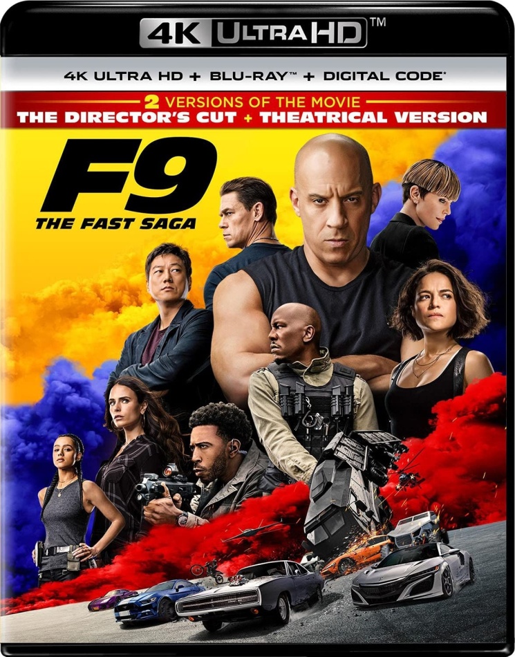 F9 - Fast & Furious 9 - The Fast Saga (2021) 4K Ultra HD + Blu-ray