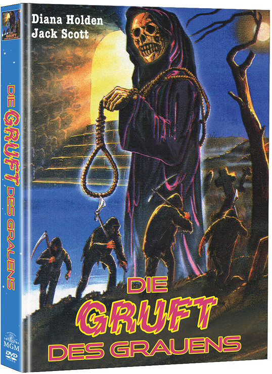 Die Gruft des Grauens (1972) Cover B, Édition Limitée, Mediabook, 2 DVD