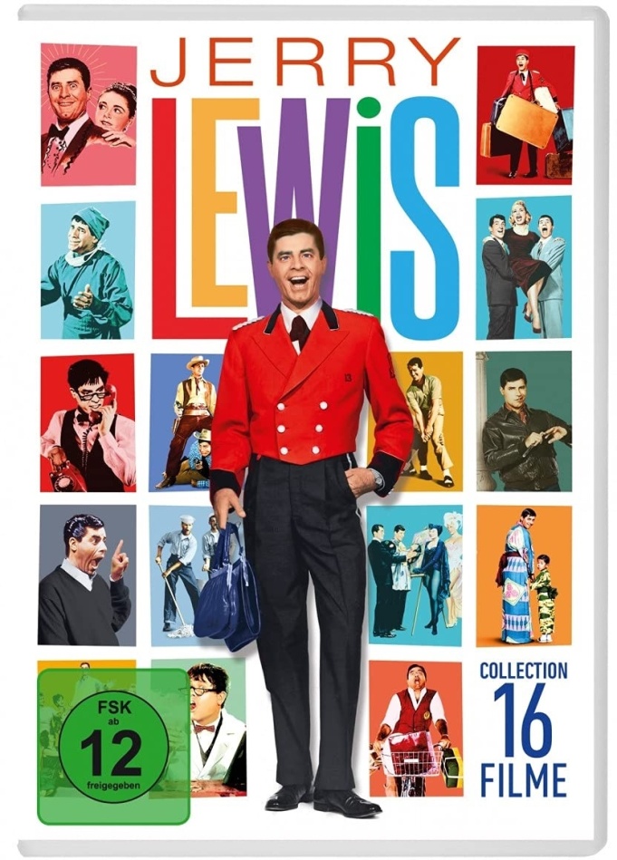 Jerry Lewis - 16 Filme Collection 16 DVDs