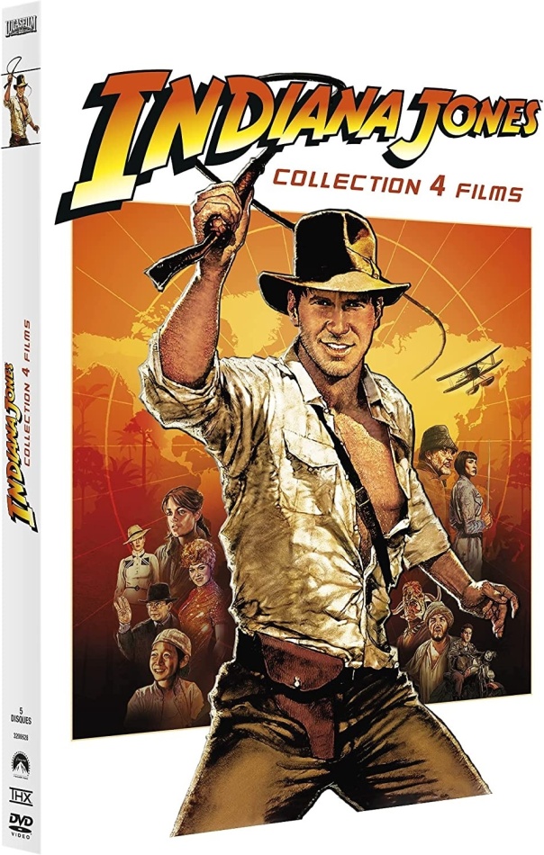 Indiana Jones - Collection 4 Films 5 DVDs