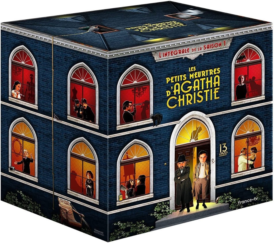 Les petits meurtres d'Agatha Christie - L'intégrale de la saison 1 13 DVDs