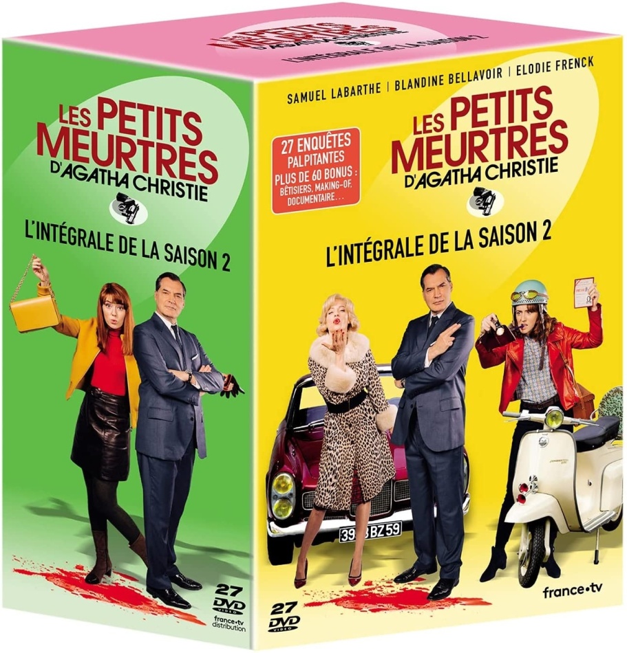 Les petits meurtres d'Agatha Christie - L'intégrale de la saison 2 27 DVD