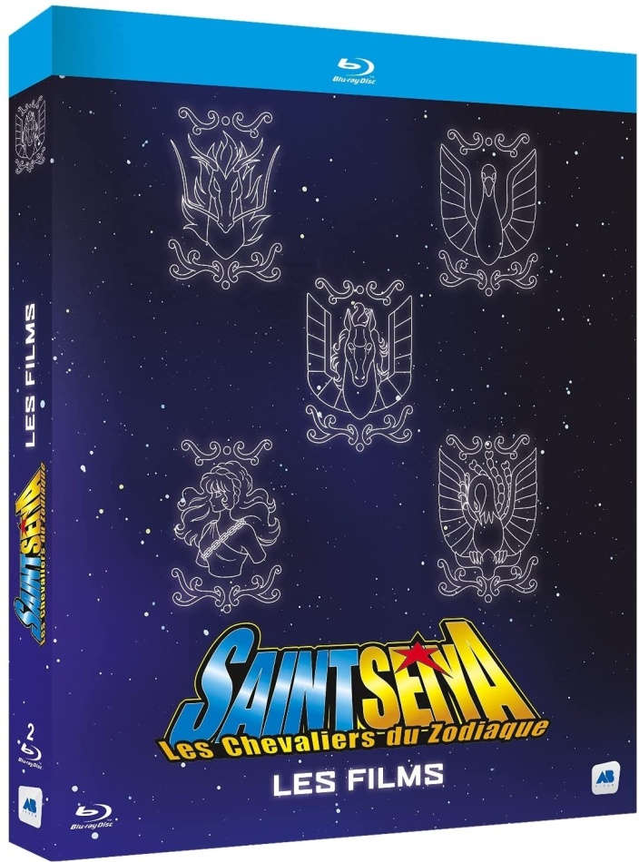Saint Seiya - Les chevaliers du Zodiaque - Les 5 films 2 Blu-ray