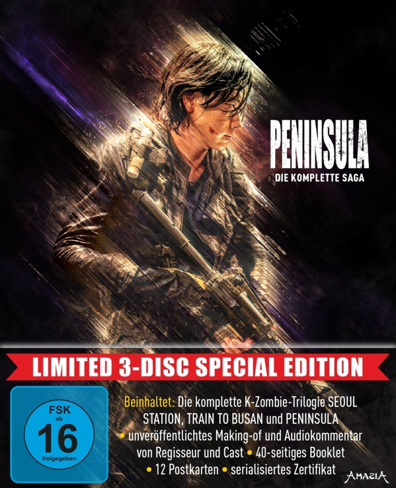 Peninsula - Die komplette Saga Limited Special Edition, 3 Blu-rays
