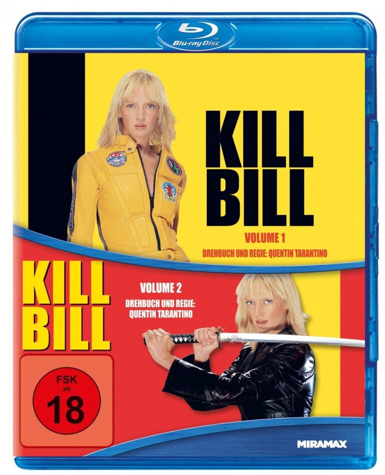 Kill Bill - Vol. 1 & 2 2 Blu-rays