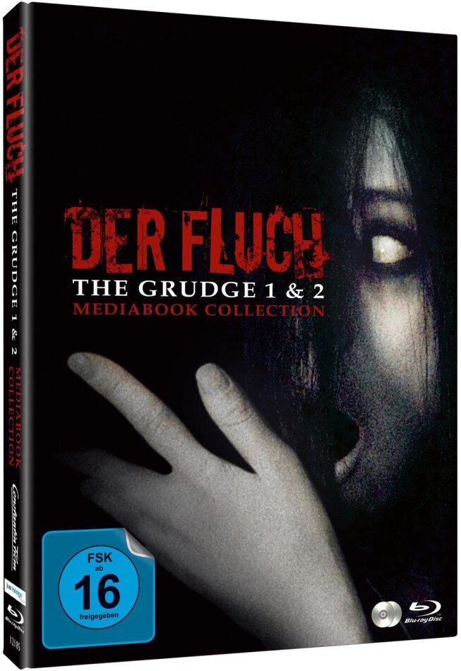 Der Fluch 1 & 2 - The Grudge Limited Edition, Mediabook, 2 Blu-rays