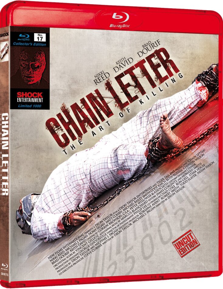 Chain Letter - The Art of Killing (2010) Limited Collector's Edition, Uncut