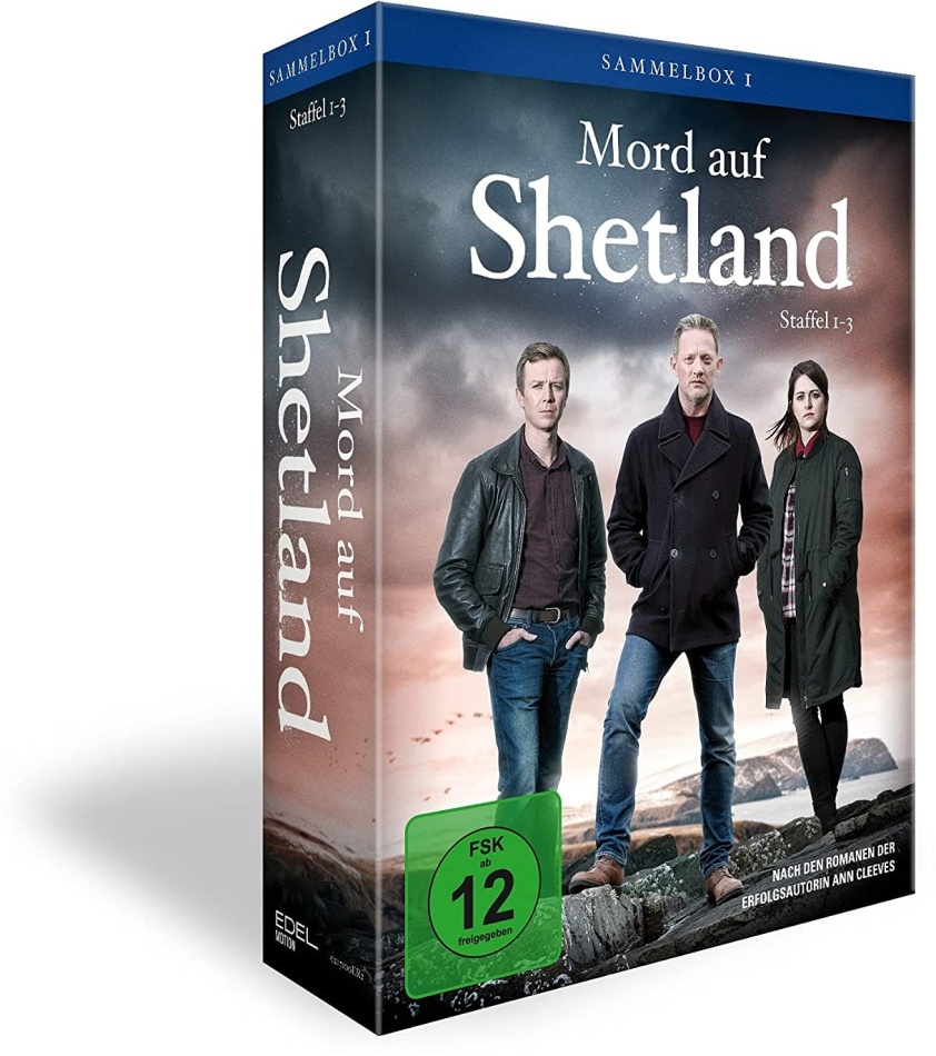 Mord auf Shetland - Staffel 1-3 Sammelbox, 10 DVDs
