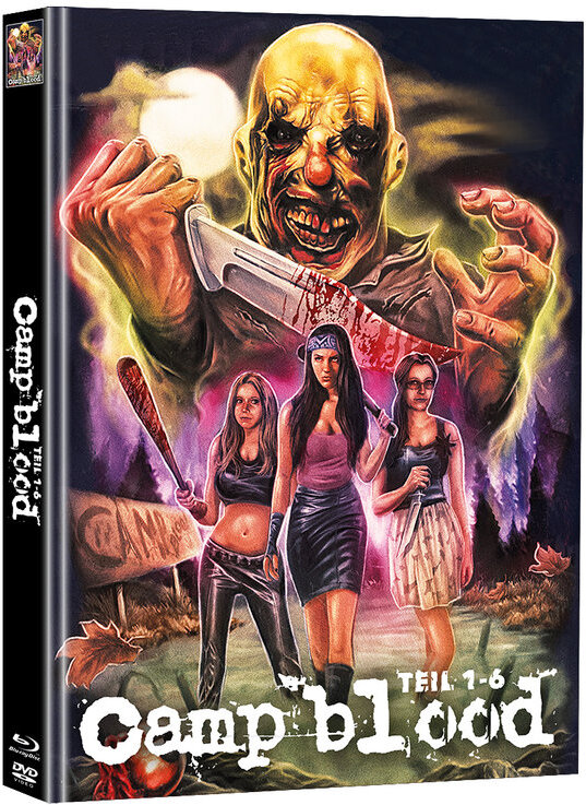 Camp blood - Teil 1-6 Cover C, Super Spooky Stories, Limited Edition, Mediabook, Uncut, Blu-ray + 2 DVDs