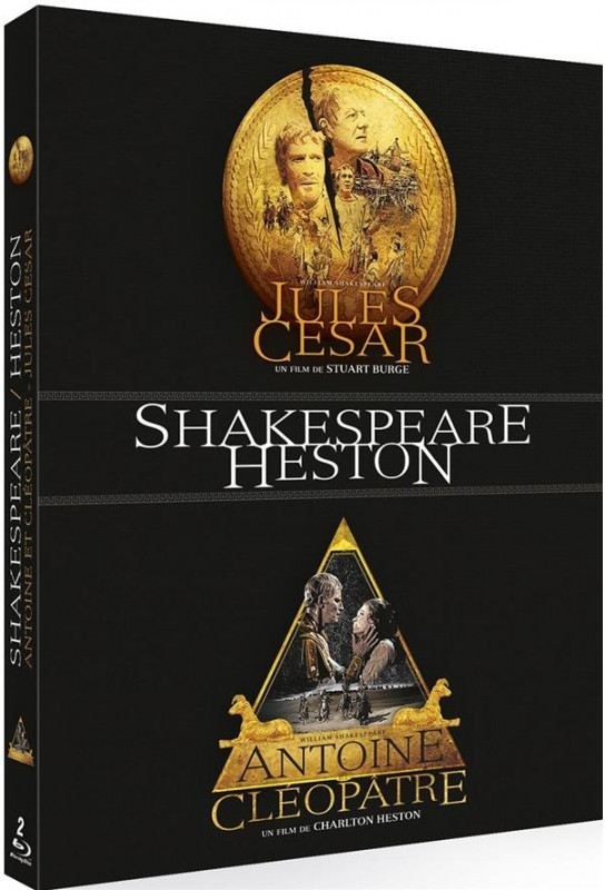 Shakespeare / Heston - Jules César / Antoine et Cléopâtre 2 Blu-rays