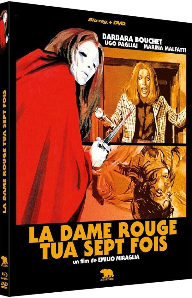 La dame rouge tua sept fois (1972) Blu-ray + DVD