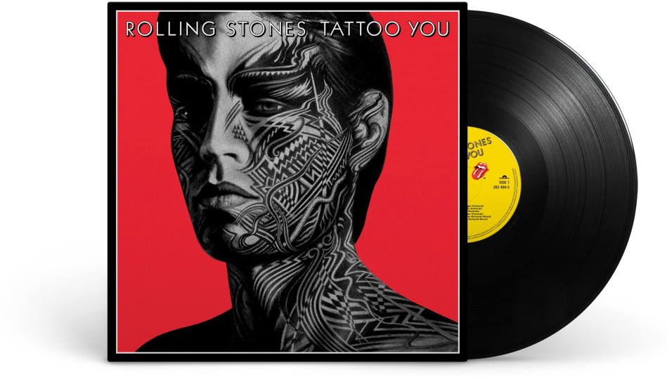 The Rolling Stones - Tattoo You 2021 Reissue, Black Vinyl, 40th Anniversary Edition, Remastered, LP