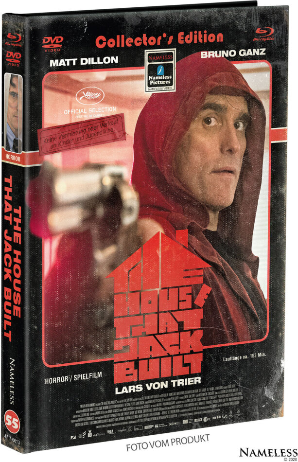 The House That Jack Built (2018) Cover C, Limited Edition, Mediabook, Blu-ray + DVD
