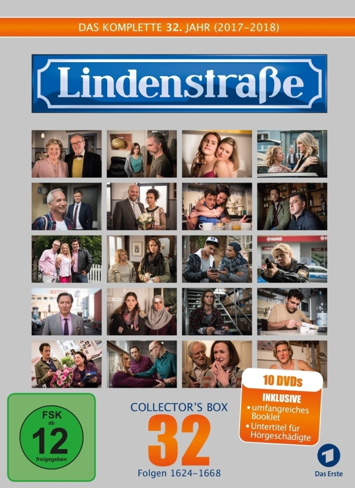 Lindenstrasse - Vol. 32 Collector's Edition, 10 DVDs