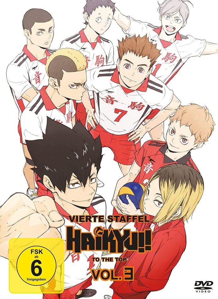 Haikyu!! - Staffel 4 - Vol. 3 + OVA zur Staffel 1 2 DVDs