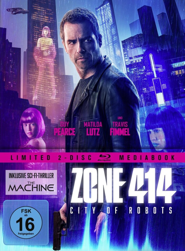 Zone 414 - City of Robots (2021) Limited Edition, Mediabook, 2 Blu-rays