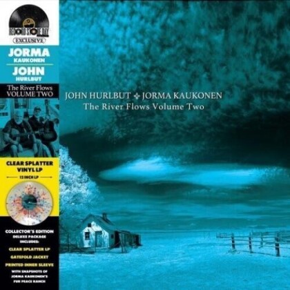 Jorma Kaukonen & John Hurlbut - The River Flows Vol. 2 (Clear Splatter Vinyl, LP)