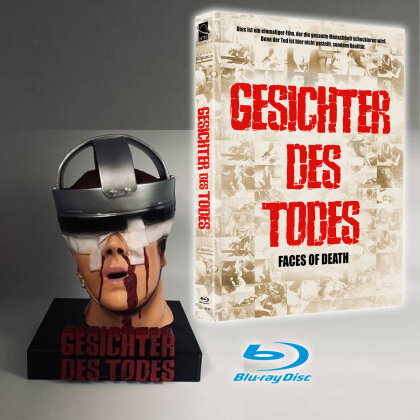 Gesichter des Todes (1978) (Cover B, + B&uuml;ste, Limited Edition, Mediabook, Blu-ray + DVD)