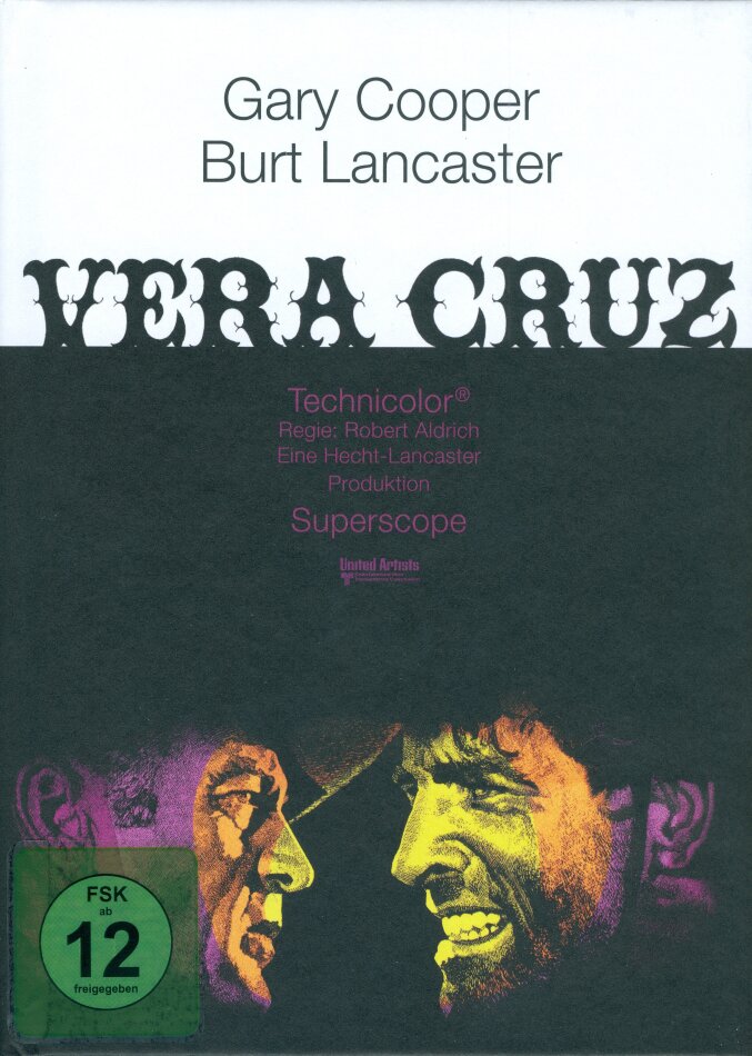 Vera Cruz (1954) Limited Collector's Edition, Mediabook, Restaurierte Fassung, Blu-ray + DVD