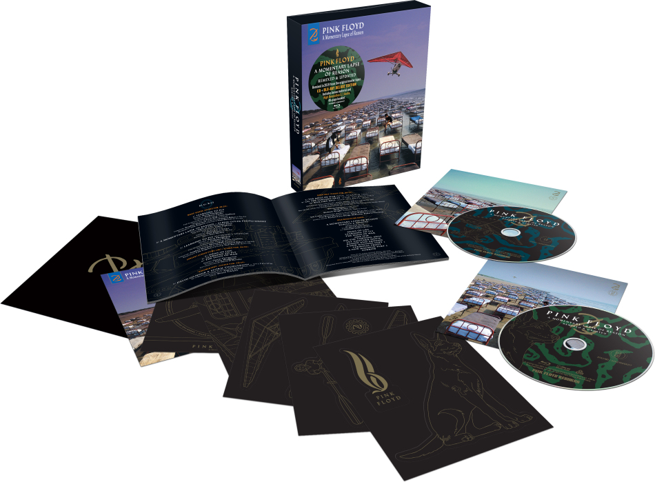 Pink Floyd - A Momentary Lapse Of Reason 2021 Reissue, 2019 Remix, Deluxe Edition, CD + Blu-ray