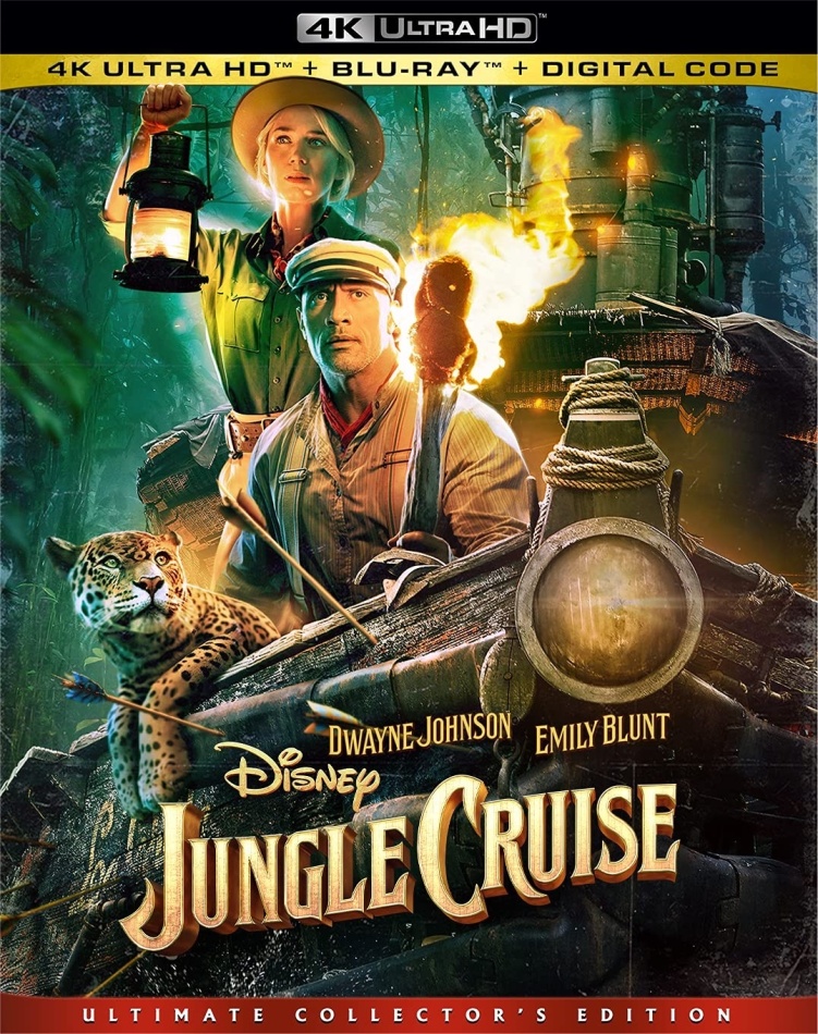 Jungle Cruise (2021) Ultimate Collector's Edition, 4K Ultra HD + Blu-ray