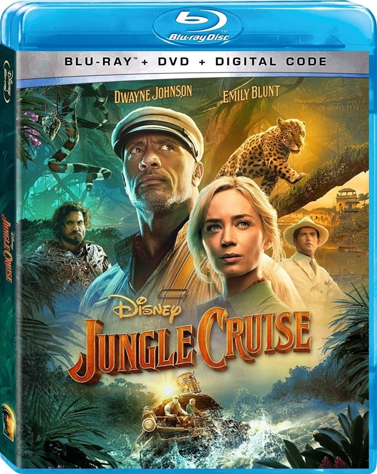 Jungle Cruise (2021) Blu-ray + DVD