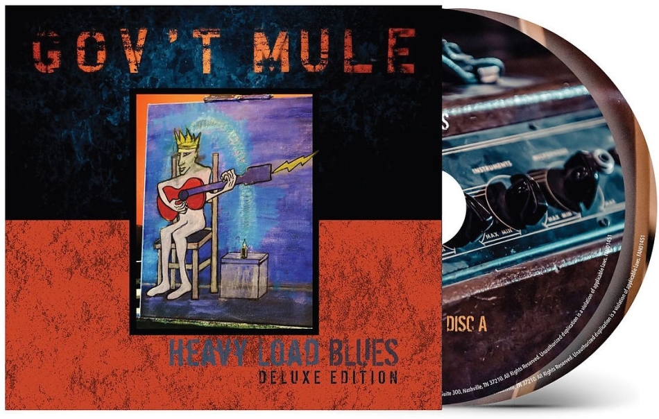 Gov't Mule - Heavy Load Blues Bonustracks, Deluxe Edition, 2 CDs