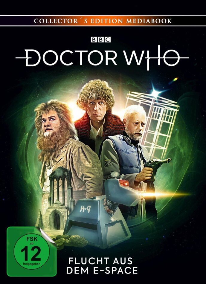 Doctor Who - Vierter Doktor - Flucht aus dem E-Space Collector's Edition, Mediabook, Blu-ray + 2 DVDs