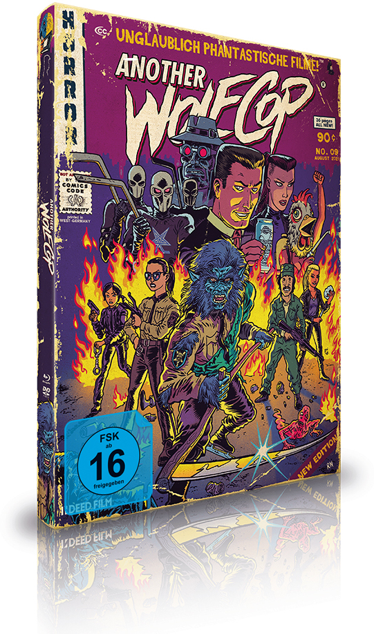 Another Wolfcop (2017) UPFC - Unglaublich Phantastische Filme Collection, Limited Edition, Mediabook, Blu-ray + DVD