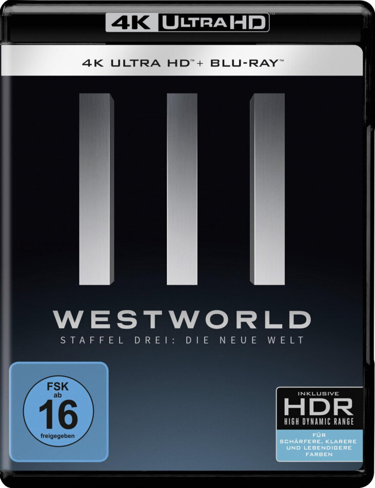 Westworld - Staffel 3 - Die neue Welt 3 4K Ultra HDs + 3 Blu-rays