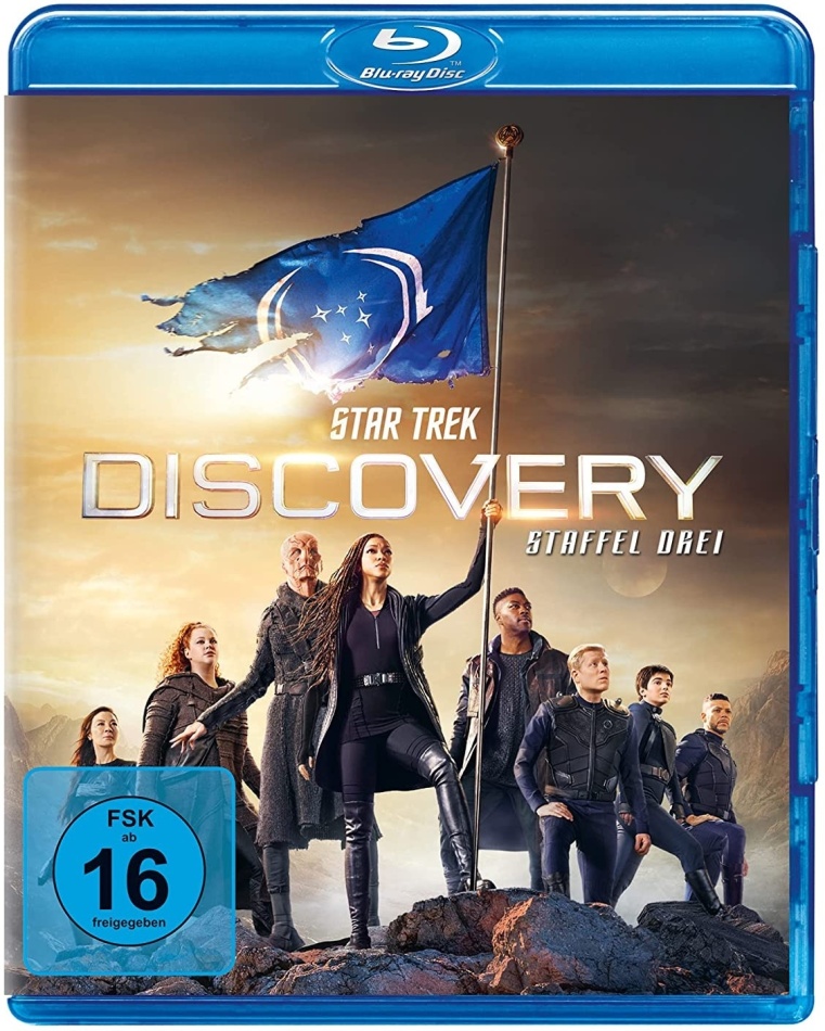 Star Trek: Discovery - Staffel 3 4 Blu-rays