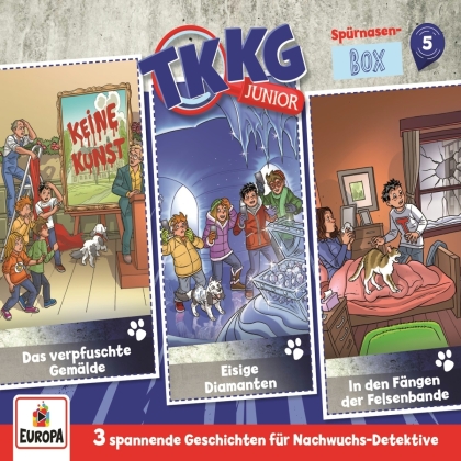 TKKG Junior - Sp&uuml;rnasen-Box 5 (Folgen 13,14,15) (3 CD)