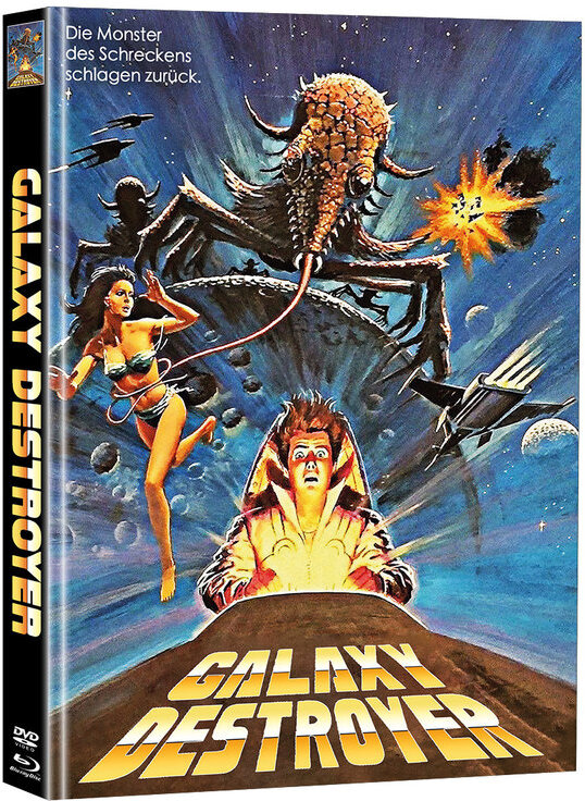 Galaxy Destroyer (1986) Cover D, Limited Edition, Mediabook, Blu-ray + DVD