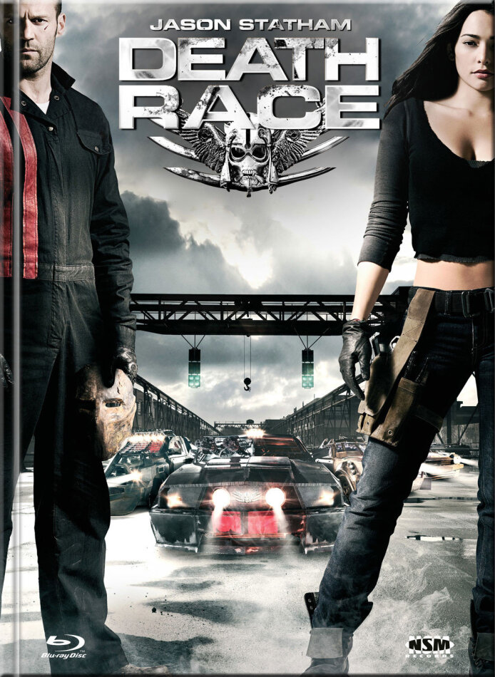 Death Race (2008) Cover A, Extended Edition, Limited Edition, Mediabook, Blu-ray + DVD