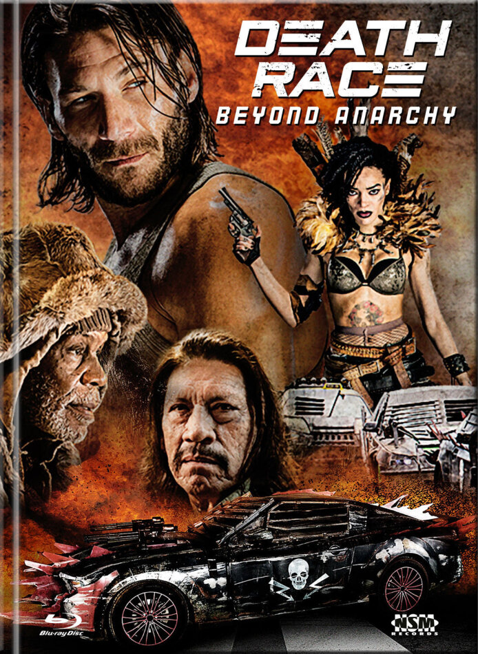 Death Race 4 - Beyond Anarchy (2016) Cover B, Limited Edition, Mediabook, Uncut, Blu-ray + DVD