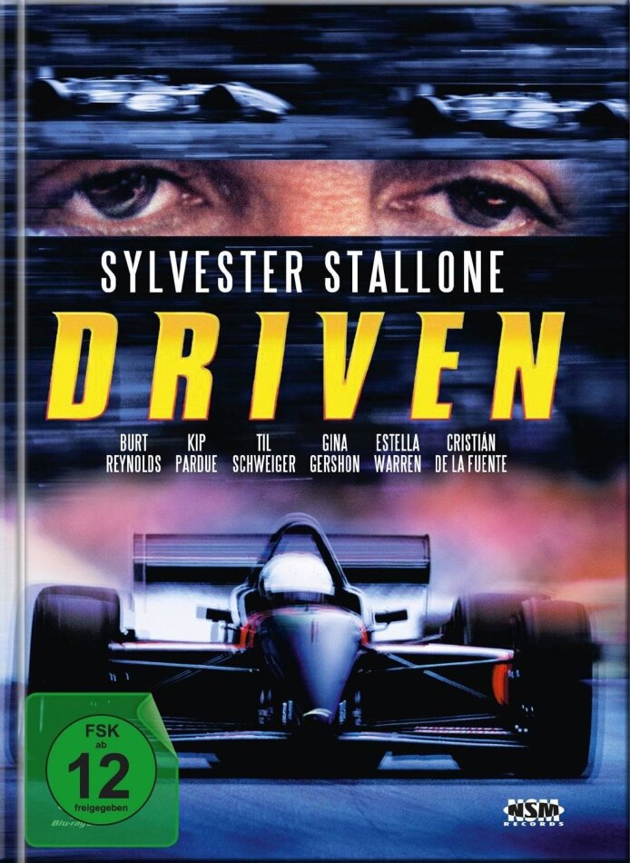 Driven (2001) Limited Edition, Mediabook, Blu-ray + DVD
