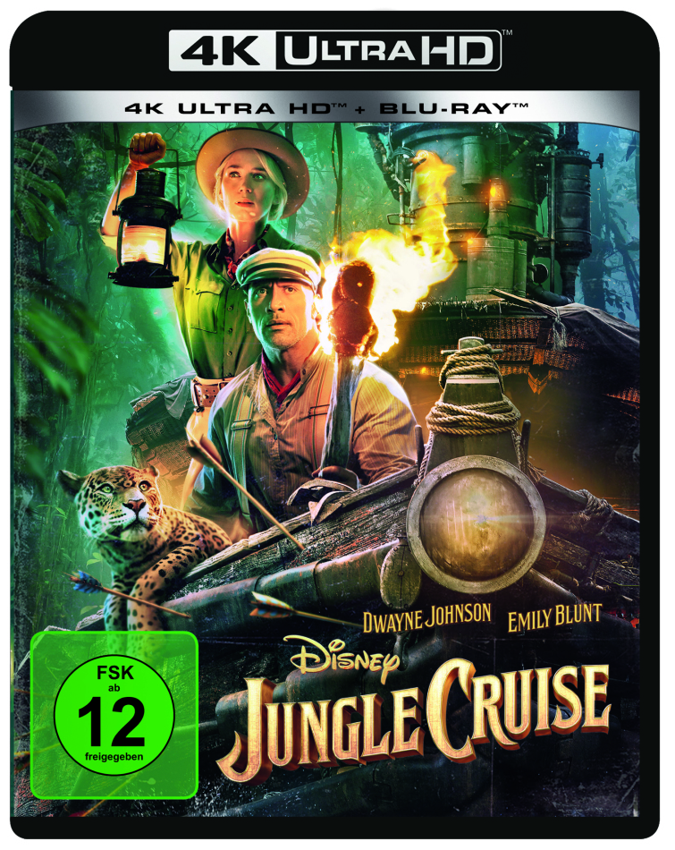 Jungle Cruise (2021) 4K Ultra HD + Blu-ray