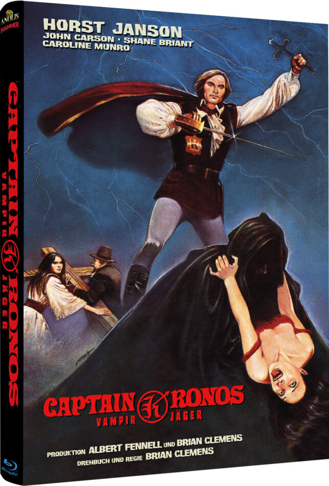 Captain Kronos - Vampirjäger (1974) Grosse Hartbox, Limited Edition
