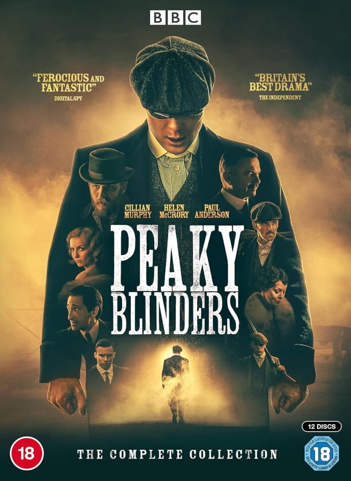 Peaky Blinders - Series 1-6 BBC, 12 DVDs