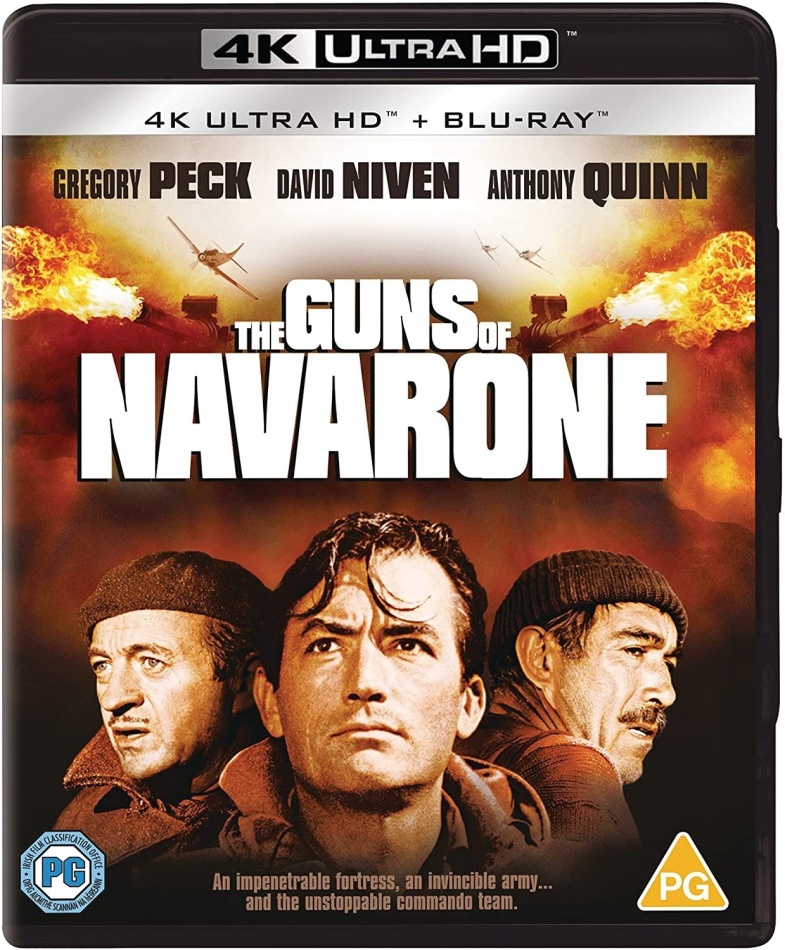 The Guns Of Navarone (1961) 4K Ultra HD + Blu-ray