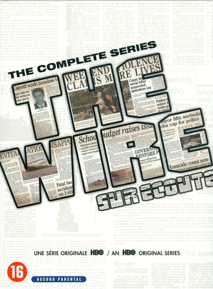 The Wire - Sur écoute - L'intégrale de la série 24 DVDs