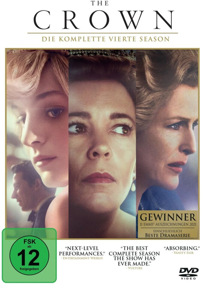 The Crown - Staffel 4 4 DVDs
