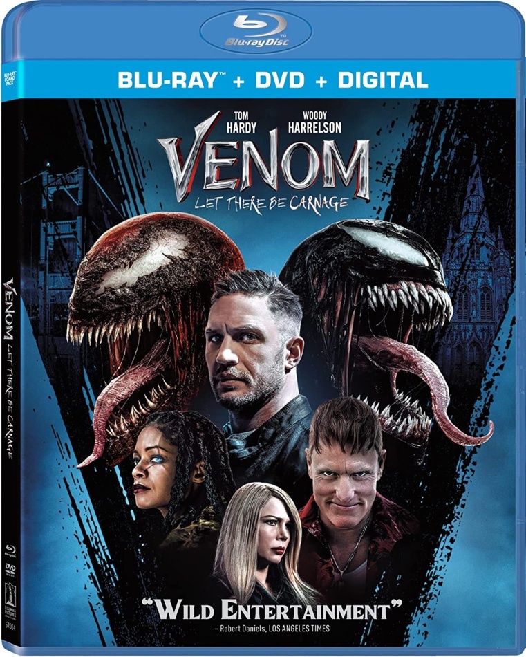 Venom 2 - Let There Be Carnage (2021) Blu-ray + DVD