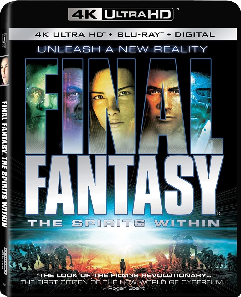 Final Fantasy - Spirits Within (2001) Limited Edition, 4K Ultra HD + Blu-ray