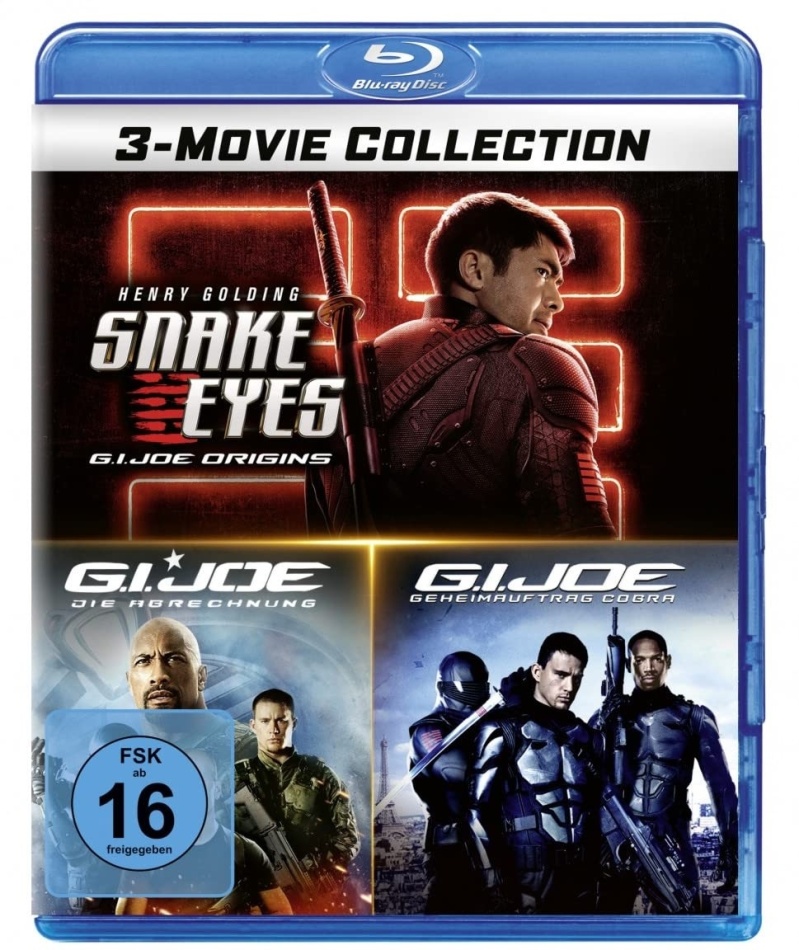 G.I. Joe: 3-Movie Collection 3 Blu-rays